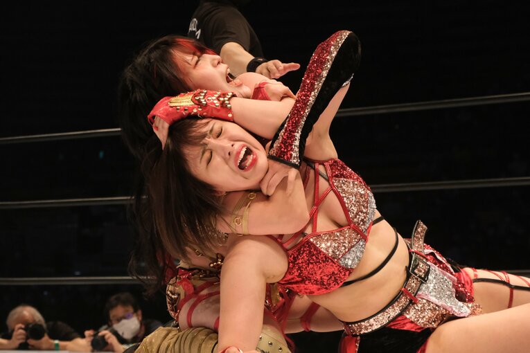 “元アイドルのパワーファイター”ひめか覚醒の日…父の死を乗り越え、スターダムリーグ戦で林下詩美にも勝利「もうクヨクヨしてられない」(56)