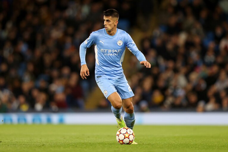 マンチェスター・シティのジョアン・カンセロ（ポルトガル代表）。現代的なサイドバックのひとり　©Getty Images