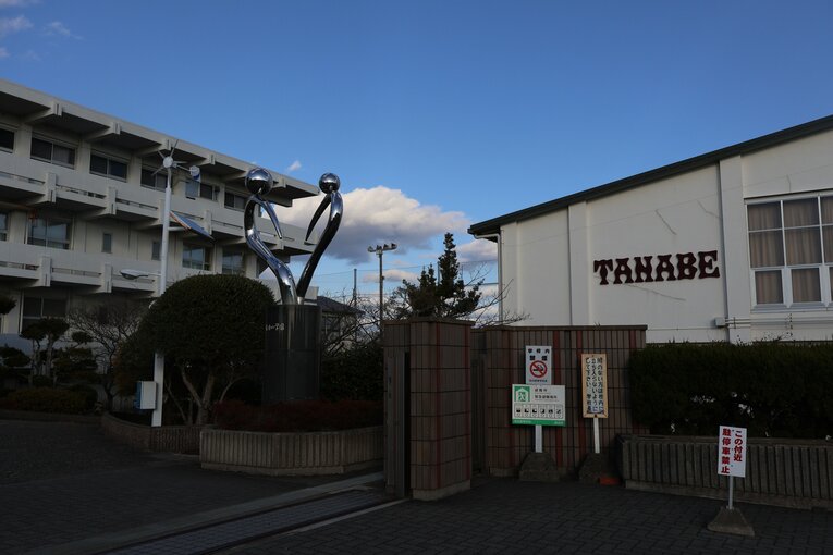 部員は全部で選手18名、マネージャー4名。76年ぶりにセンバツに選出された田辺高　©Fumi Sawai