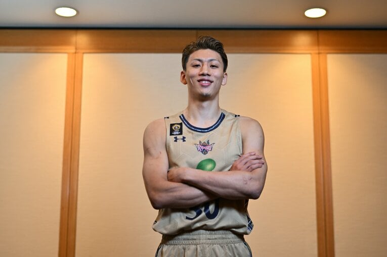 昨季のBリーグ王者である琉球ゴールデンキングスのエース・今村佳太　©Hideki Sugiyama
