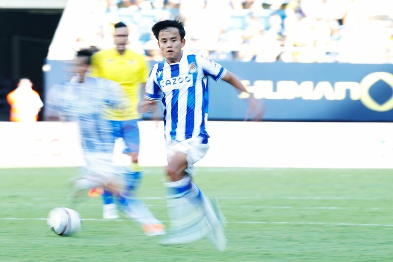 「FW久保建英の鮮烈ボレー弾」を間近で撮った…カメラマンが感じる「ぶっつけで結果を残したタケ＋ソシエダの化学反応」とは(24)