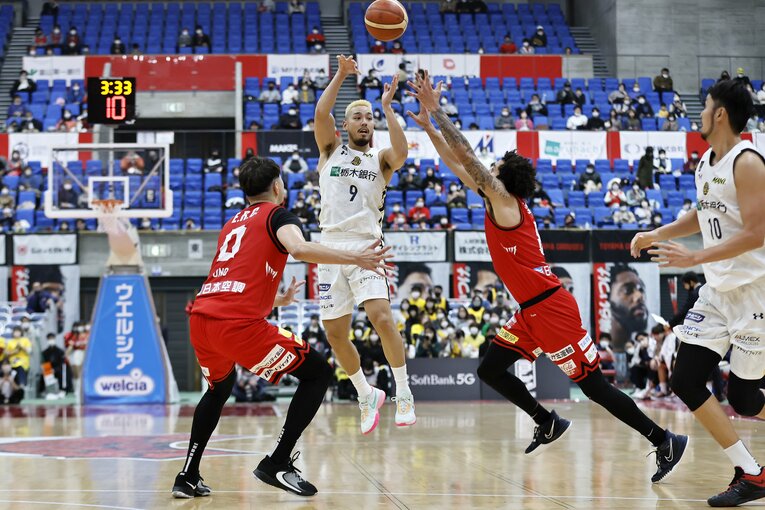 2012年からブレックスでプレーしている遠藤は、今年でチーム在籍は13年目　©B.LEAGUE