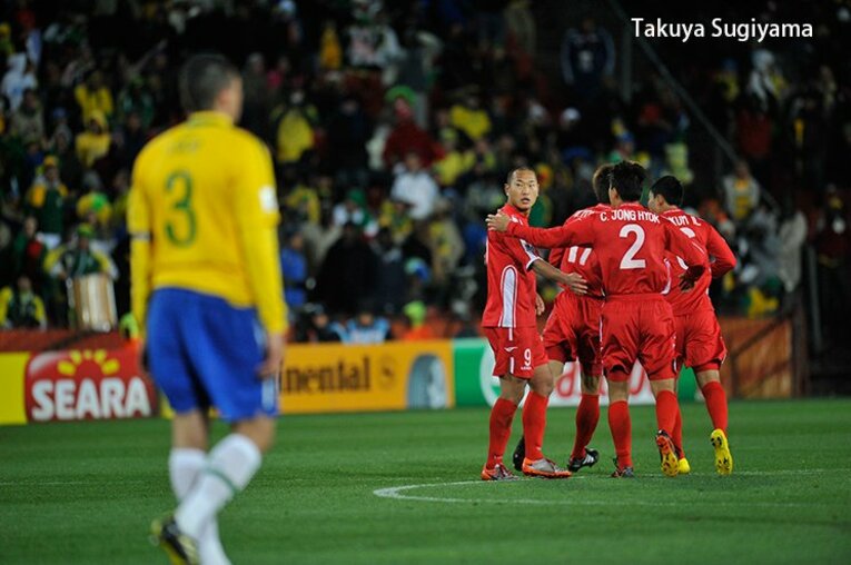 “大黒様”に決められた劇的ゴール。若き日の鄭大世が埼スタで見た悪夢。(7) ／ photograph by Takuya Sugiyama