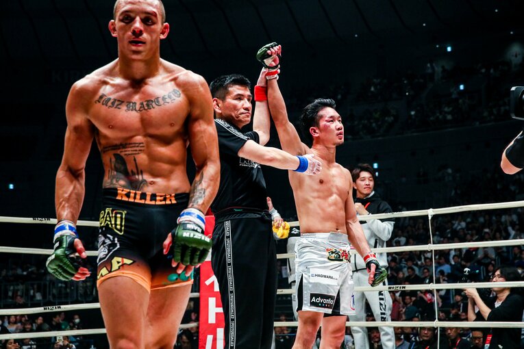 判定3-0でグスタボに勝利。RIZIN4連勝を飾った　©RIZIN FF Susumu Nagao