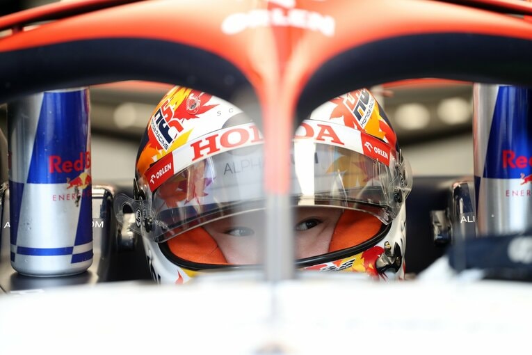 オーストリアGPの角田裕毅　©Getty Images / Red Bull Content Pool