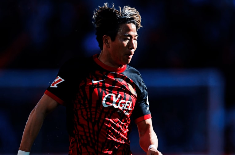 Aマッチウィーク前のリーガで今季2ゴール目をマークした浅野拓磨。日本代表にこそ未招集だったが調子を上げている ／ photograph by Daisuke Nakashima