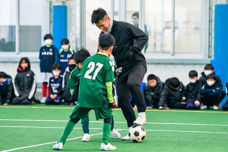 2022年東北人魂のサッカー教室　©︎Miki Sano
