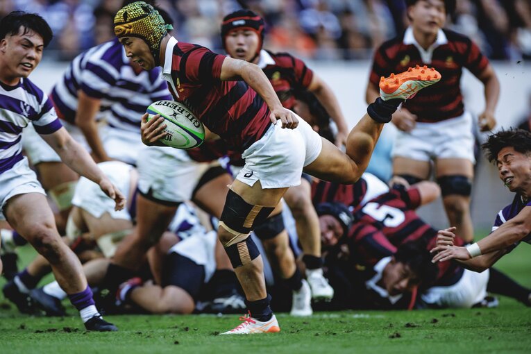 WTB田中健想（早大1年）©︎Kiichi Matsumoto