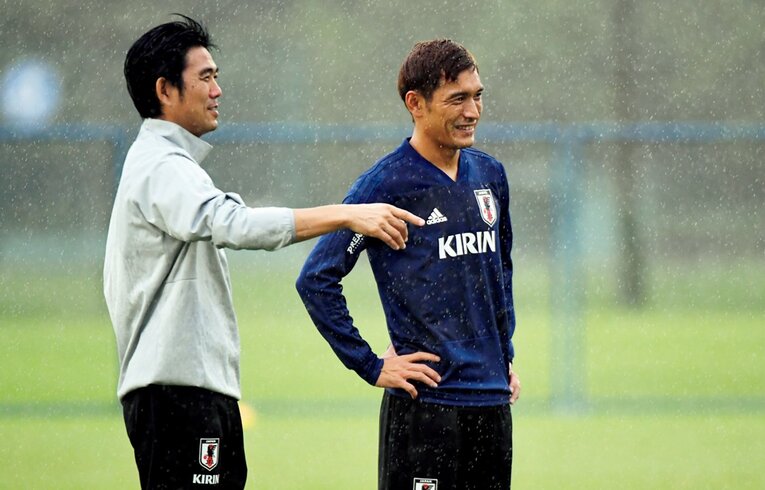 森保監督とはサンフレッチェ広島と日本代表で師弟関係を築いた　©︎JFA/AFLO