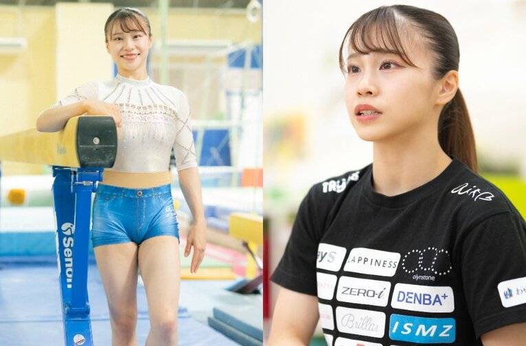 競技生活と同時に、体操の普及や新型レオタードの普及活動も行う杉原愛子さん ／ photograph by Asami Enomoto