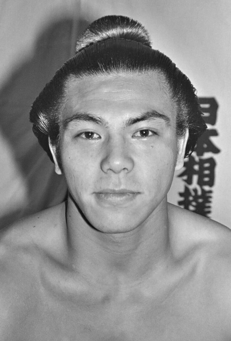 1955年生まれの千代の富士。1970年9月に初土俵。1981年7月に横綱に昇進　©JIJI PRESS