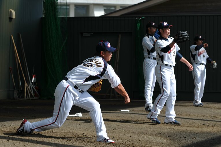 侍ジャパンの松坂　©Sports Graphic Number