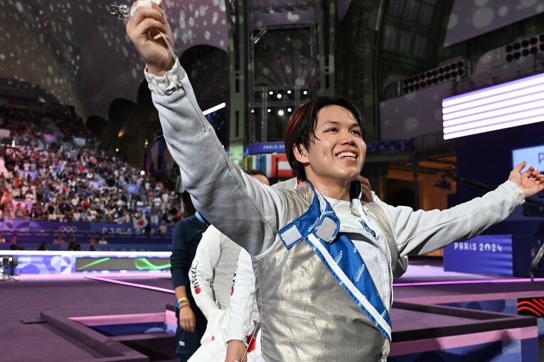 男子フルーレ団体決勝　©Naoya Sanuki/JMPA