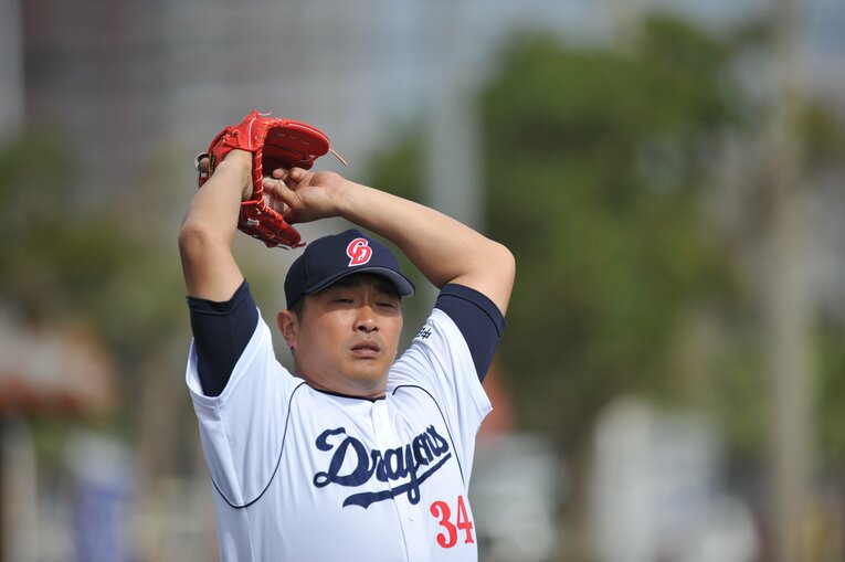 現役時代の山本昌　©BUNGEISHUNJU