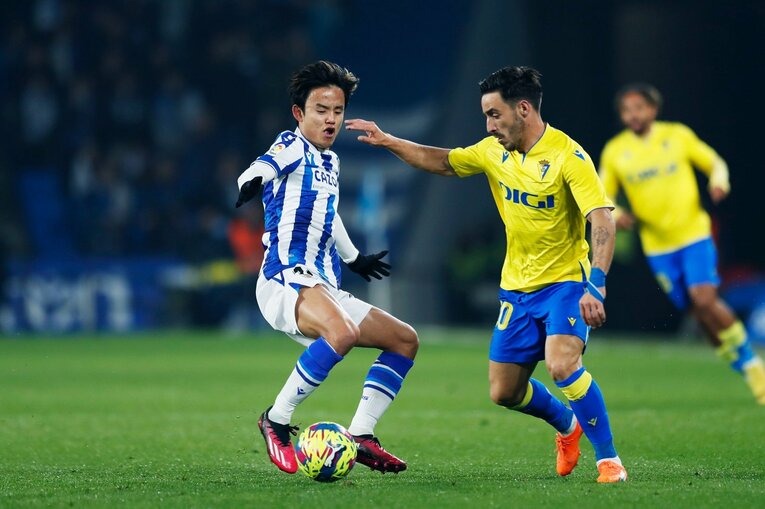 「久保建英と名手シルバの相性が抜群」な決定的瞬間…“90＋11分フル出場”を撮って感じるソシエダ監督の「クボへの高い信頼」(20)