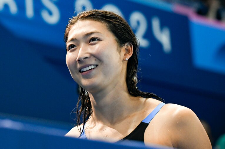 100mバタフライからメドレーリレー、パリ五輪では計6レースに出場した池江璃花子（24歳） ／ photograph by Asami Enomoto/JMPA