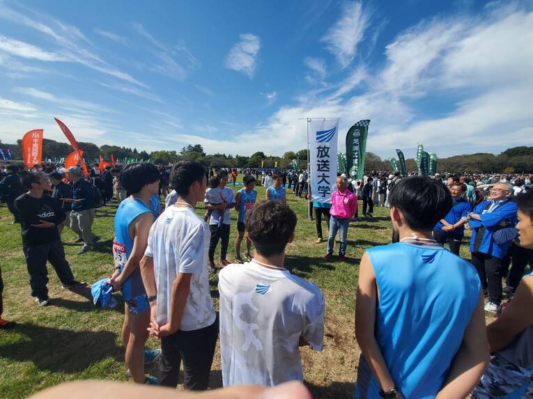 予選会後の様子　©Shunsaku Sakai