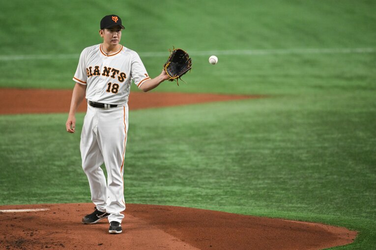 巨人のエース・菅野智之　©Nanae Suzuki