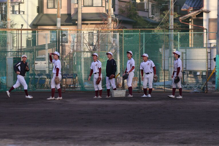 1、2年生だけでも30人を超える部員を誇る　©Fumi Sawai