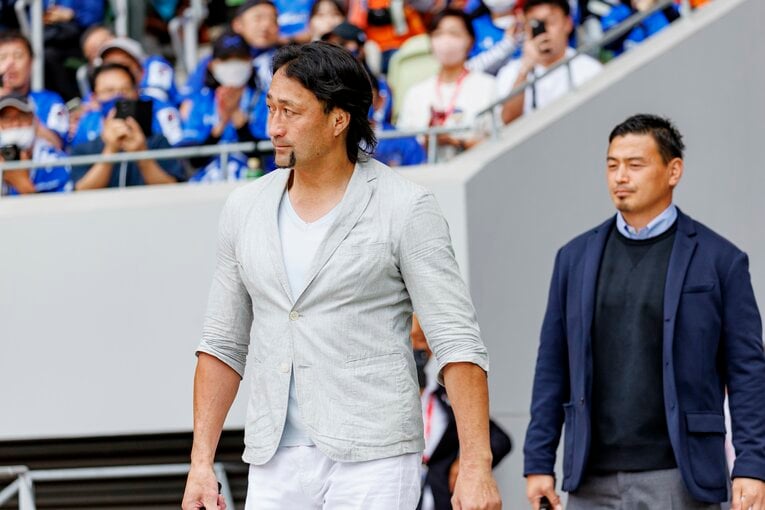 ラグビー日本代表応援サポーターに就任した大野均　©︎Kiichi Matsumoto