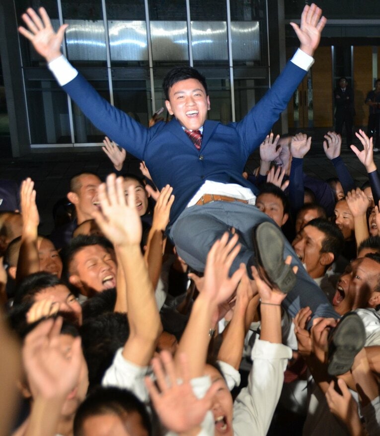 東邦高校からドラフト5位で入団した関根©JIJI PRESS