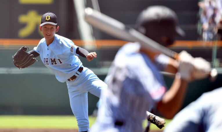 2019年夏の甲子園（3年）では1回戦で東海大相模に敗れた　©︎Sankei Shimbun