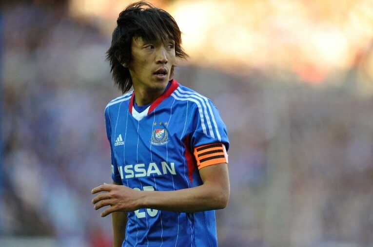 2013年シーズン、横浜F・マリノス時代の中村俊輔　©Takuya Sugiyama