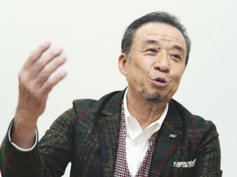 ファイナリストとなったコンビには「とにかくウケてほしい」と語る渡辺　©Yuki Suenaga