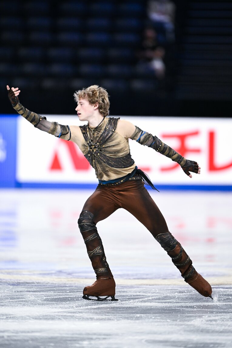 GPファイナルで圧巻の優勝を果たしたイリア・マリニン　©Asami Enomoto