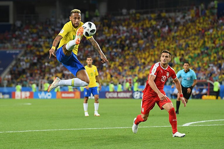 ロシアW杯でのスーパートラップ ／ photograph by Getty Images