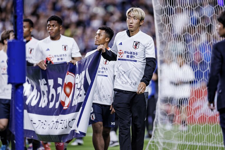 日本代表に追加招集された柏レイソル・関根大輝（22歳）も同じポジションの中野を意識している　©︎Kiichi Matsumoto