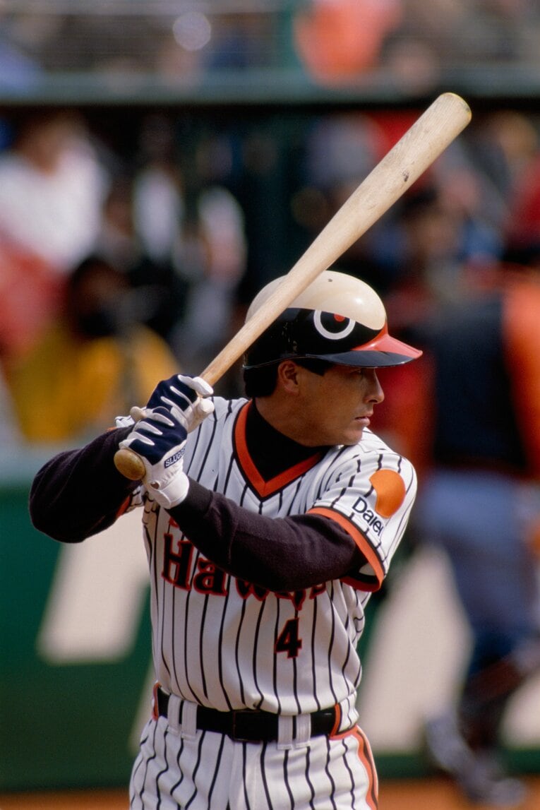 南海時代の森脇浩司　©︎Makoto Kenmisaki　