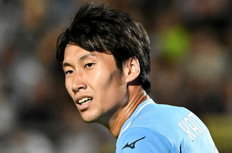 ラツィオ実戦初戦で幸先よくゴールを奪った鎌田大地。サッリ監督の下で充実した日々を過ごしているようだ ／ photograph by Insidefoto/AFLO