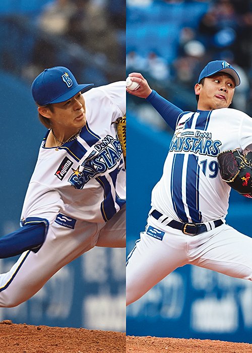 左から颯、山崎康晃