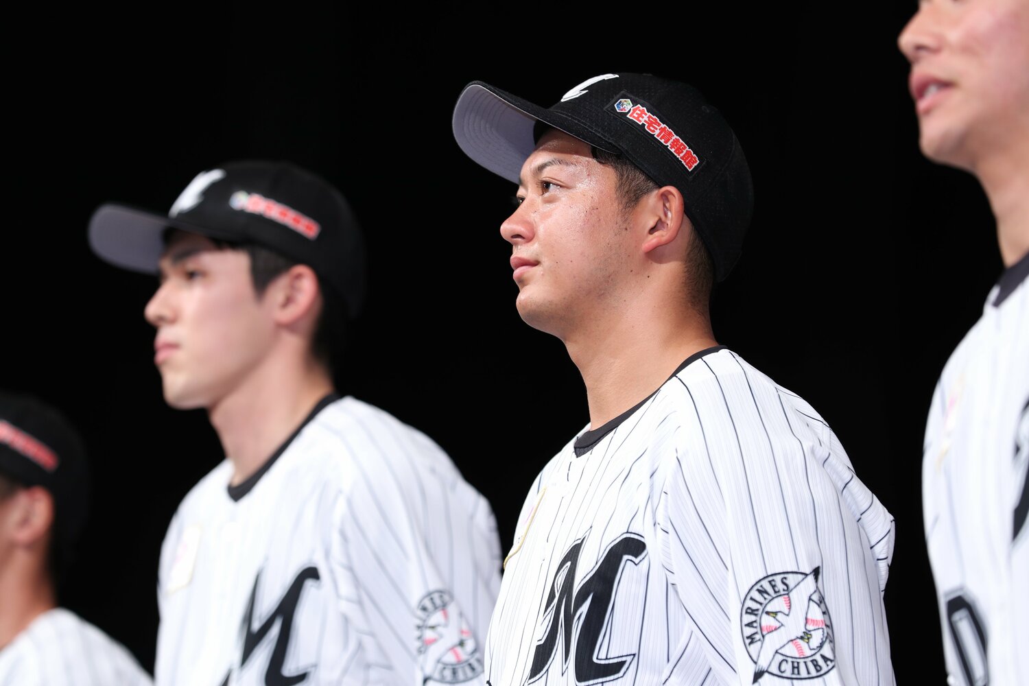 今やチームに欠かせない扇の要となった　©︎Chiba Lotte Marines