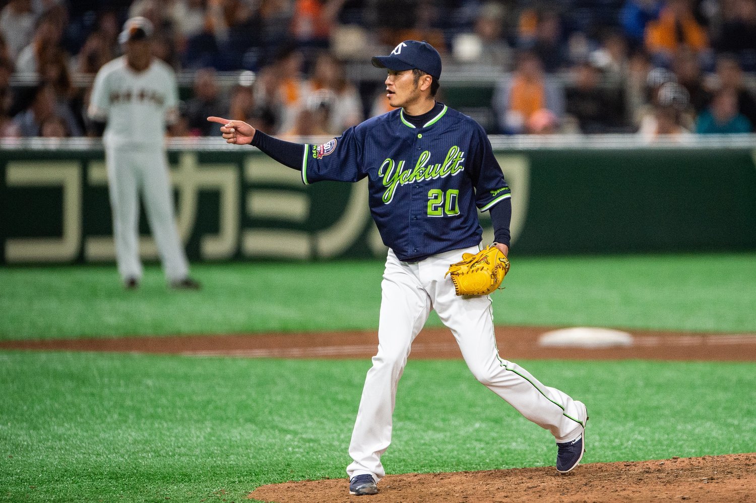 2019年、ヤクルト時代の近藤 ©Hideki Sugiyama