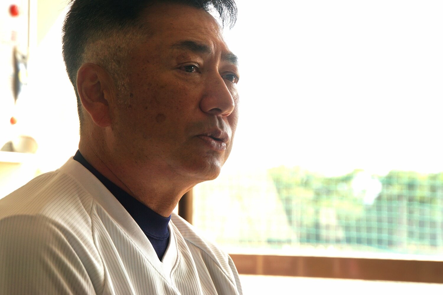 八戸学院光星を率いる仲井宗基監督（54歳） ©Kei Nakamura