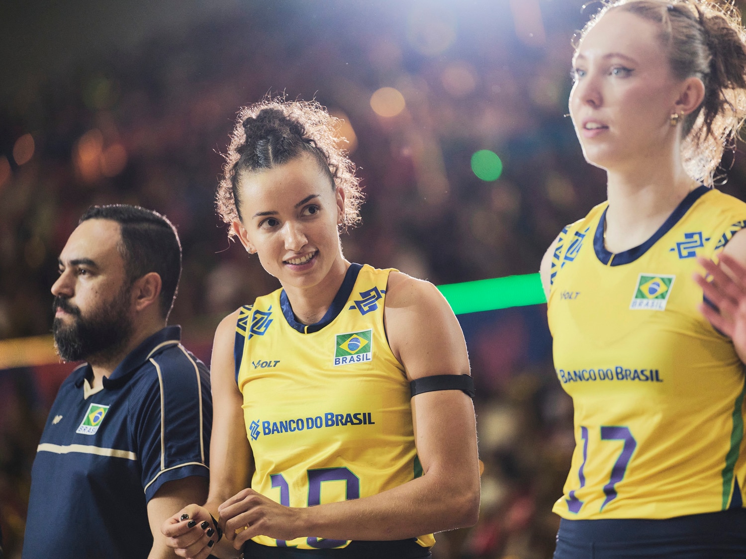 ブラジル代表の主将、ガビことガブリエラ・ギマラエス（31歳）　©︎Yuki Suenaga