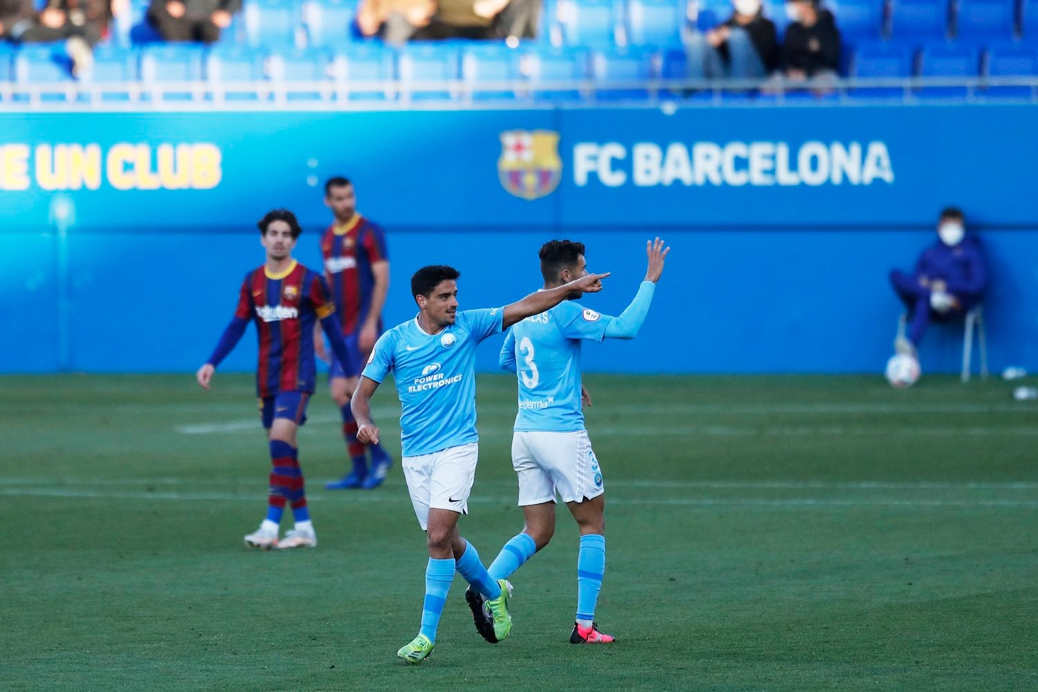 追撃のゴールを決めるイビサ©Daisuke Nakashima