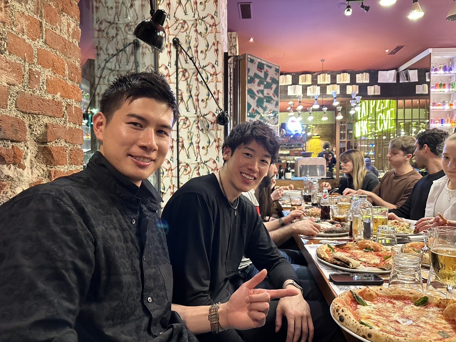 今年3月、イタリア訪問時に撮影（本人提供）