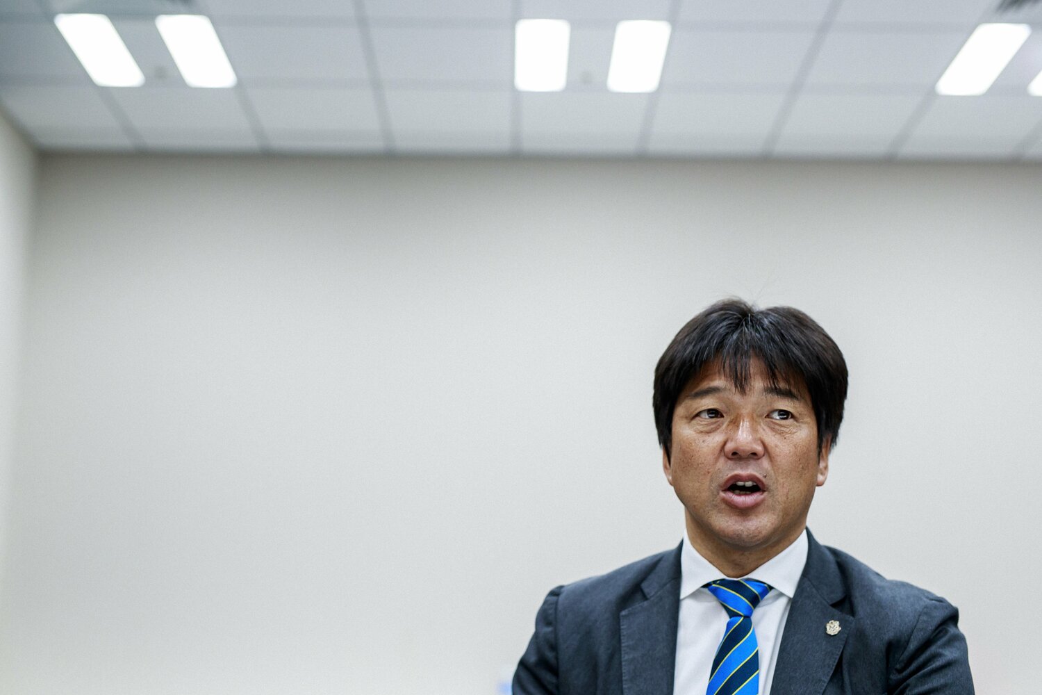 当時を振り返る名波　©︎Kiichi Matsumoto