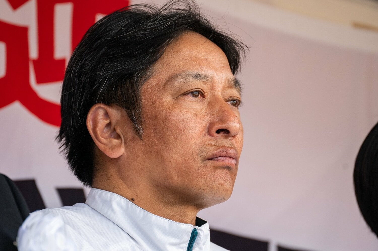 レース前から「圧勝」を宣言していた青学大の原晋監督　©Nanae Suzuki