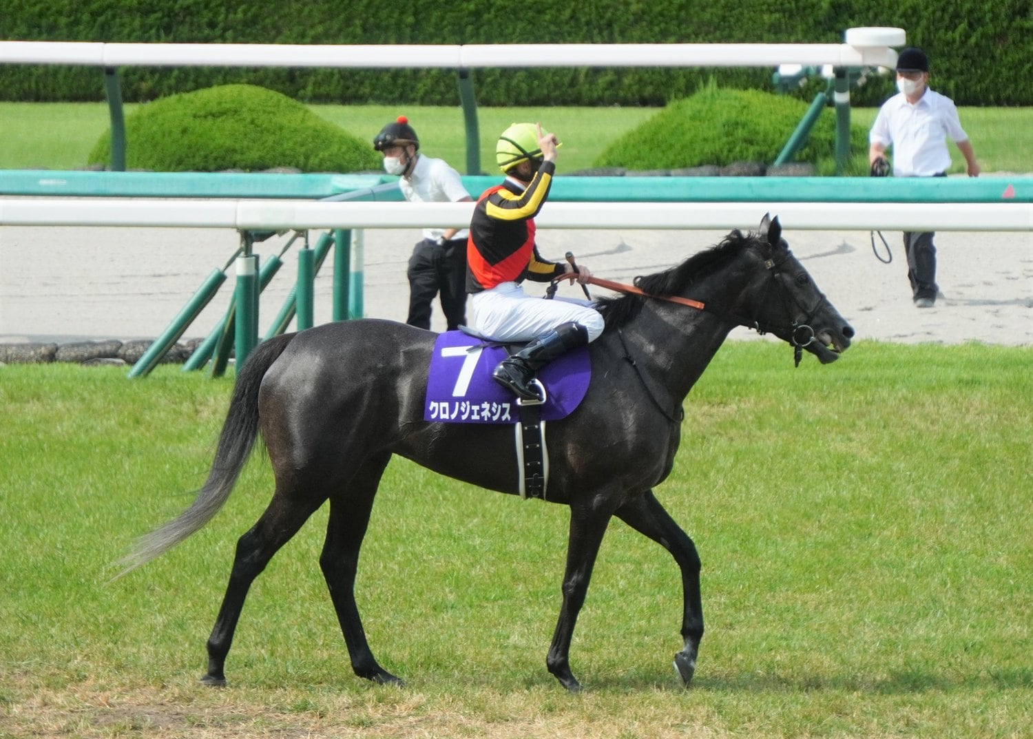 レース直後のクロノジェネシス