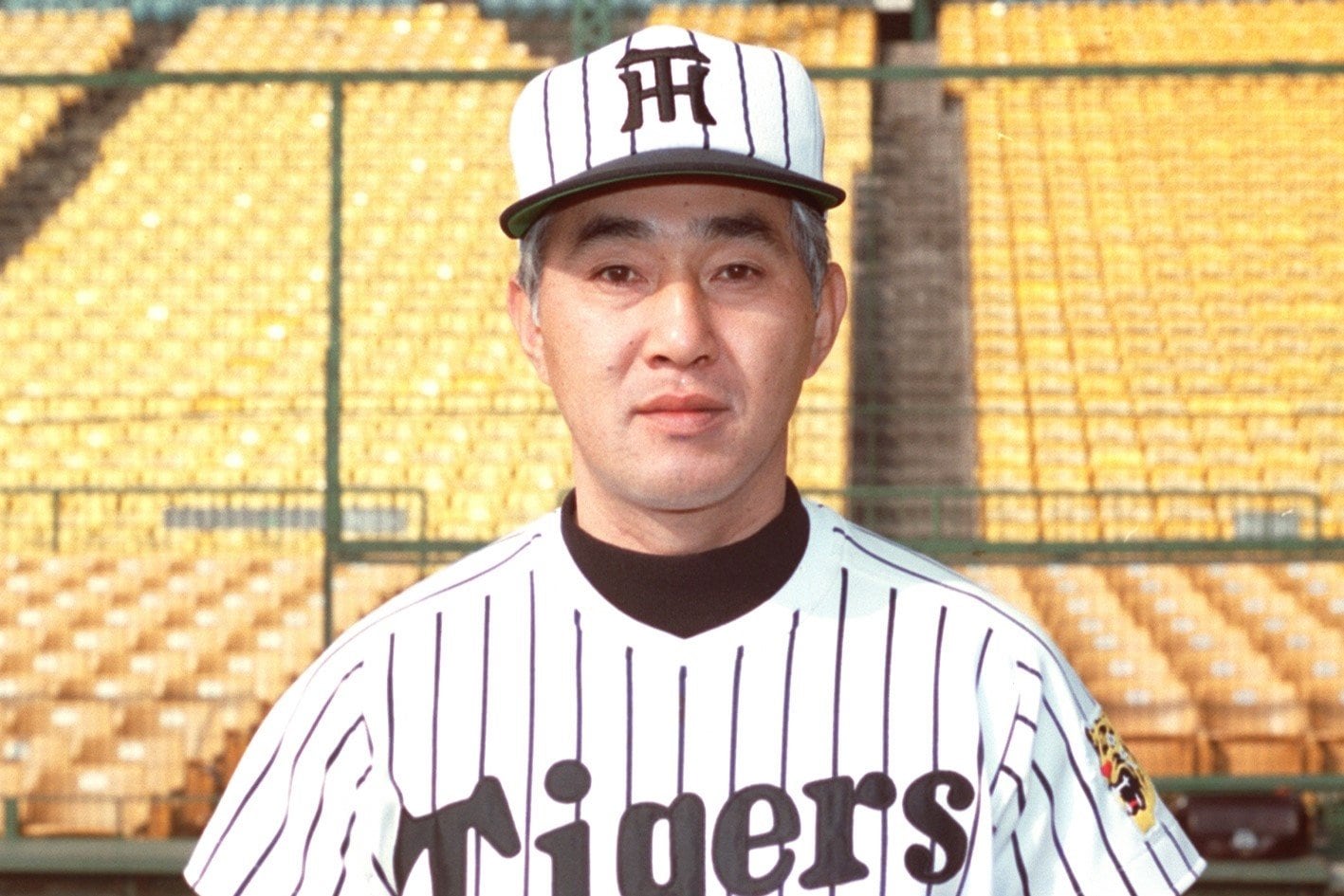 阪神監督時代の安藤統男　©KYODO