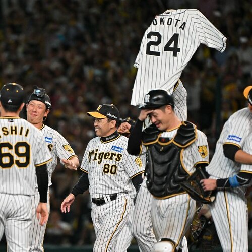 阪神優勝の9回表に流れた『栄光の架橋』、横田慎太郎は「この曲