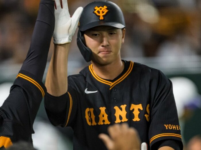 巨人打線のキーマン・秋広優人20歳が“急成長中”なワケ…原辰徳監督の若手育成術とは？「我々にできることはチャンスを与えることだけだ」＜Number Web＞ photograph by Kiichi Matsumoto