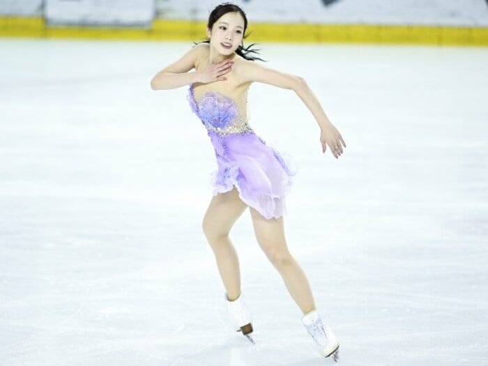 「自分との戦いですね」大学4年生・本田真凜(22歳)が表現する“スケート人生の光と影”「笑顔で終わること、その目標に向けて…」<Number Web> photograph by Asami Enomoto