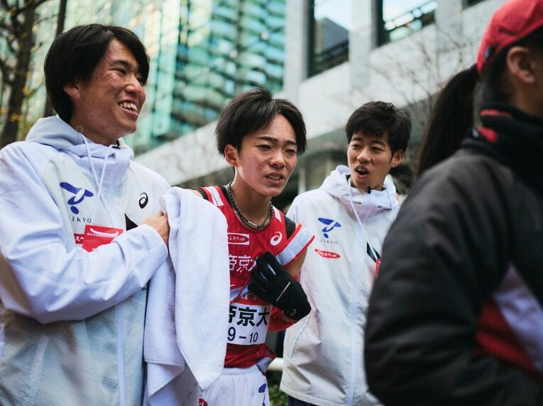 10位でシード権に滑り込んだのは帝京大の1年生・小林　©Kiichi Matsumoto