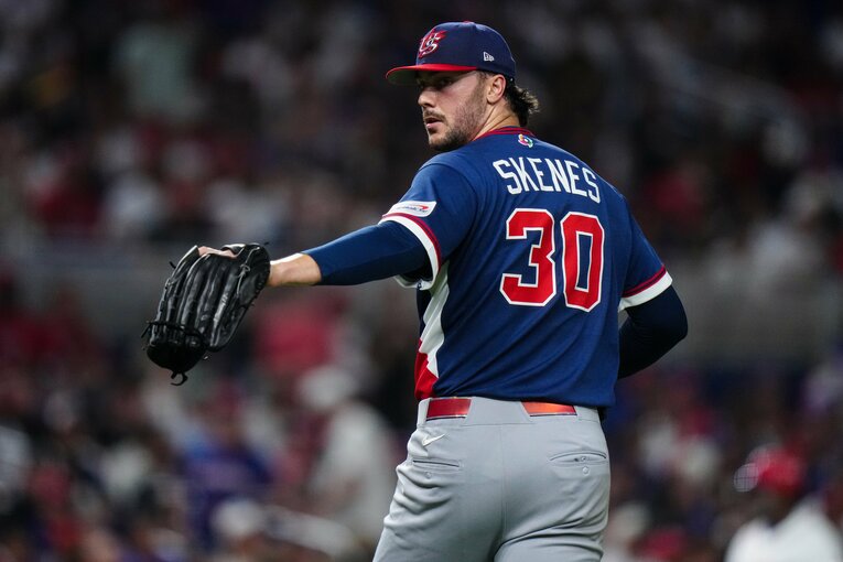 サイ・ヤング賞投手ポール・スキーンズのように100マイル前後の速球と多数の球種を持つ投手の攻略は容易ではない　©Getty Images