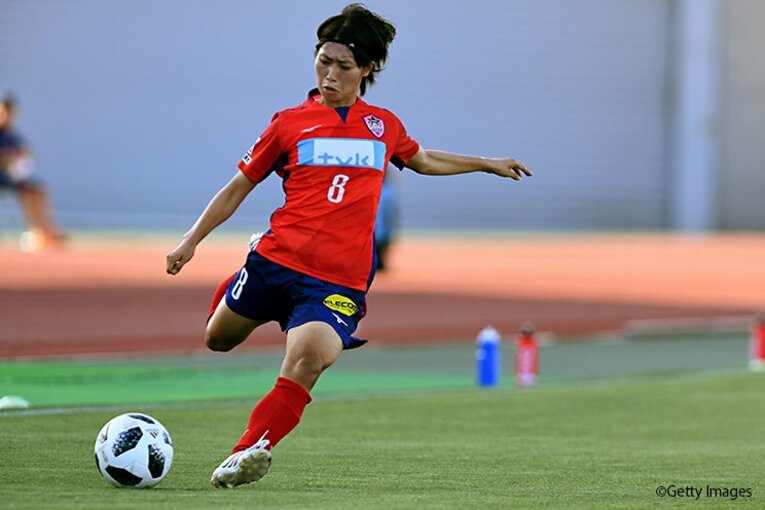 田中陽子「サッカーも合う気がする」。違和感を乗り越え、笑顔でスペインへ。(4) ／ photograph by Getty Images